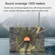 Altoparlante Bluetooth 25W per caccia con telecomando wireless