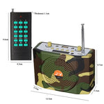 Altoparlante Bluetooth 25W per caccia con telecomando wireless