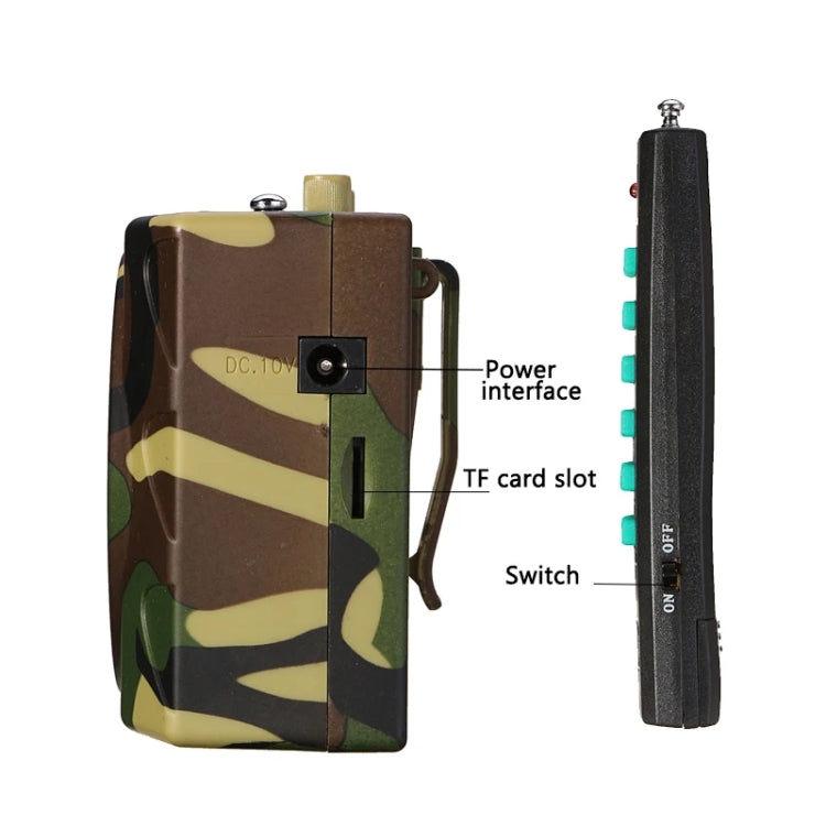 Altoparlante Bluetooth 25W per caccia con telecomando wireless