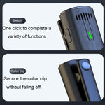 Microfono wireless lavalier con cancellazione rumore Type-C