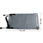 Cuscino da viaggio portatile per estensione del sedile dell'aereo per bambini, 79 x 44cm