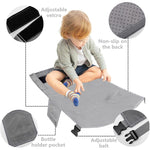 Cuscino da viaggio portatile per estensione del sedile dell'aereo per bambini, 79 x 44cm