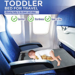 Cuscino da viaggio portatile per estensione del sedile dell'aereo per bambini, 79 x 44cm