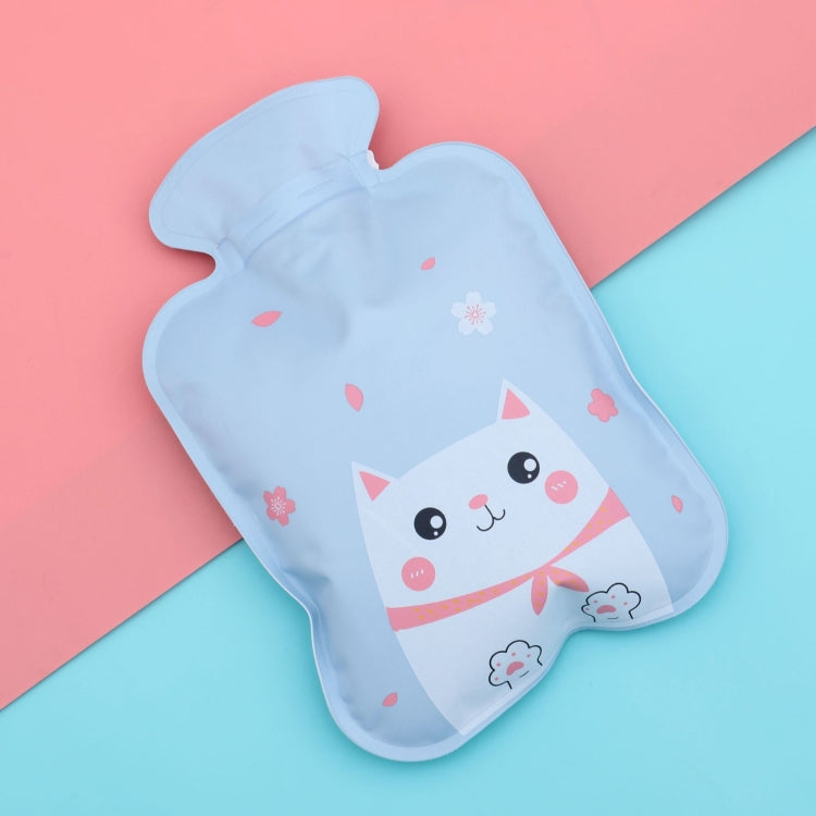 Borsa per acqua calda riempita d'acqua del fumetto Mini borsa per acqua calda invernale in PVC ad alta densità, stile e colore consegna casuale, Small 17x11cm, Large 14.5x21cm