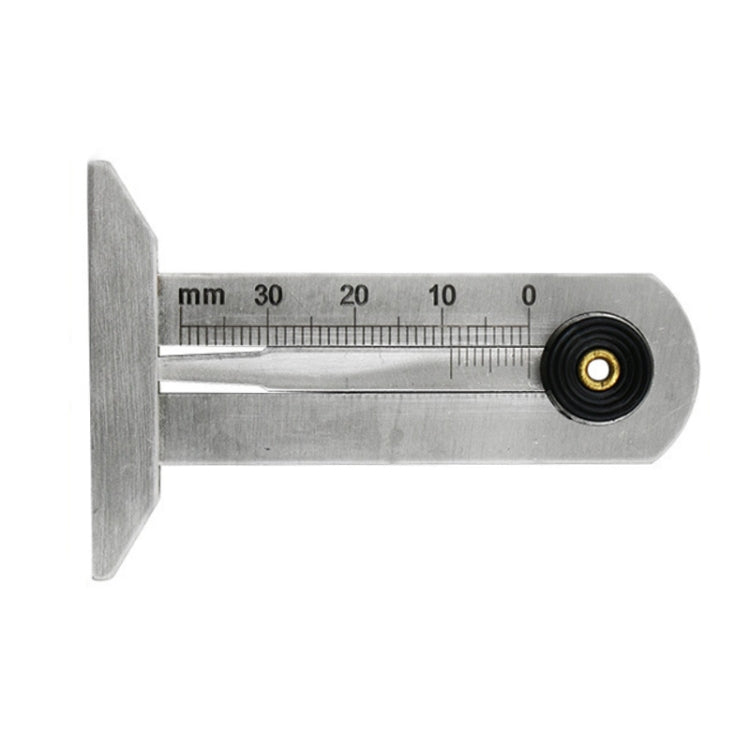 Calibro profondità battistrada pneumatici in acciaio inox
