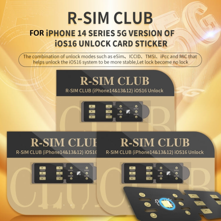 Scheda sblocco R-SIM18 CLUB per iOS16 iPhone