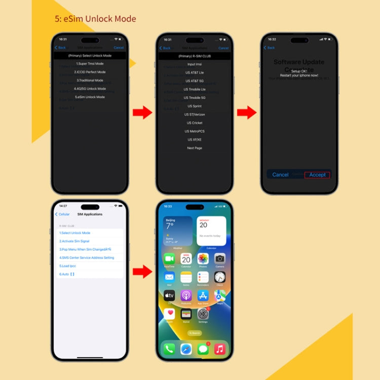 Scheda sblocco R-SIM18 CLUB per iOS16 iPhone