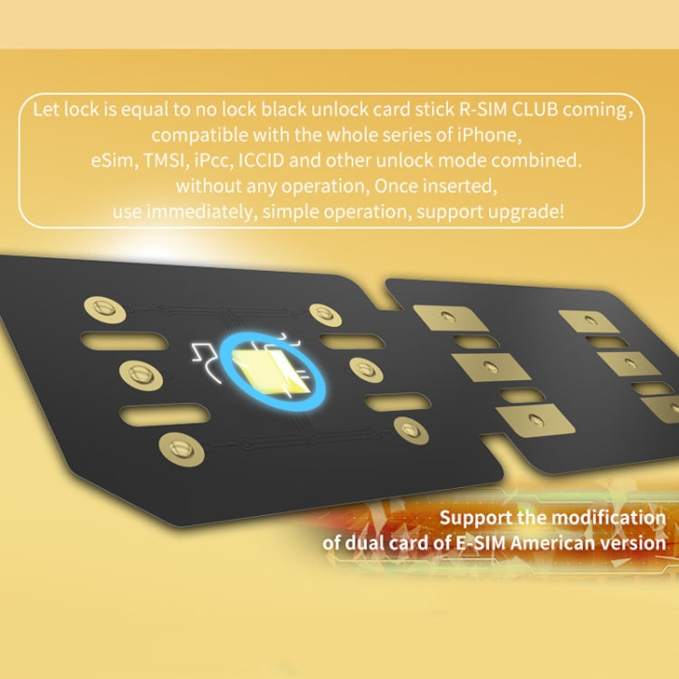 Scheda sblocco R-SIM18 CLUB per iOS16 iPhone