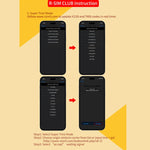 Scheda sblocco R-SIM18 CLUB per iOS16 iPhone