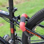 Lucchetto antifurto di sicurezza per bicicletta e veicolo elettrico con combinazione a 5 cifre, 40 x 1.72cm, 57 x 1.72cm