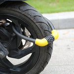 Lucchetto antifurto di sicurezza per bicicletta e veicolo elettrico con combinazione a 5 cifre, 40 x 1.72cm, 57 x 1.72cm