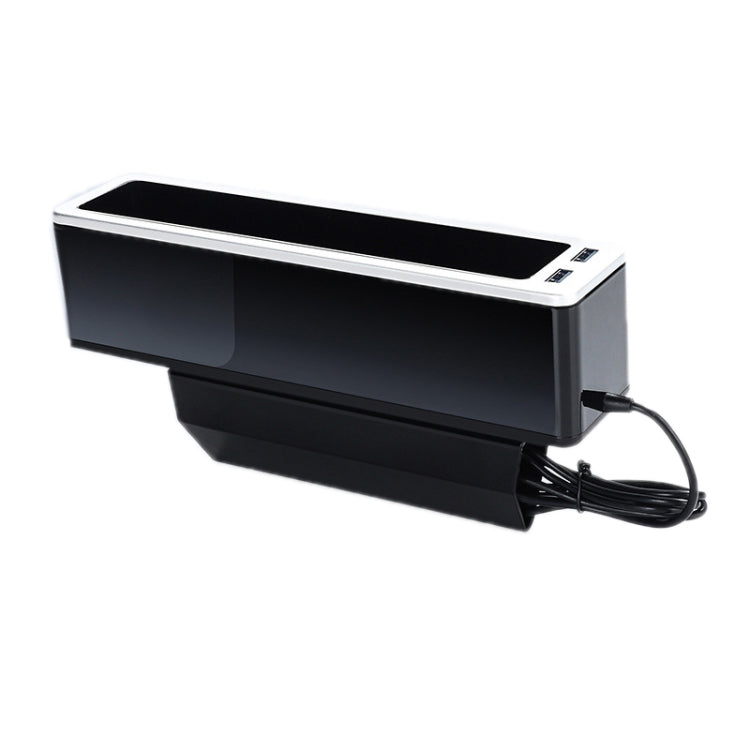 Scatola portaoggetti per seggiolino auto con 2 porte di ricarica USB, Principal Driver Silver, Co-pilot Silver, Principal Driver Red, Co-pilot Red, Principal Driver Gray, Co-pilot Gray