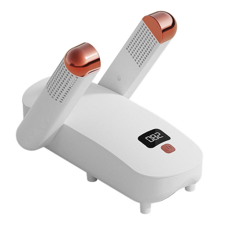 YM-102 Asciugatrice portatile per sterilizzazione e deodorizzazione con temporizzazione della casa intelligente UV Luce viola Asciugatrice portatile per scarpe, US Plug, EU Plug