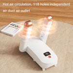 YM-102 Asciugatrice portatile per sterilizzazione e deodorizzazione con temporizzazione della casa intelligente UV Luce viola Asciugatrice portatile per scarpe, US Plug, EU Plug