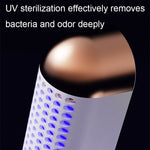 YM-102 Asciugatrice portatile per sterilizzazione e deodorizzazione con temporizzazione della casa intelligente UV Luce viola Asciugatrice portatile per scarpe, US Plug, EU Plug