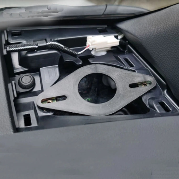 2 pz/set staffa di modifica audio per auto porta anteriore modifica altoparlante tweeter rondella triangolare
