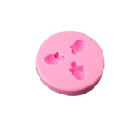 Stampo in silicone per torta al cioccolato fondente con piccola ape, Mk-3171 Pink, Mk-3171 Light Gray, Mk-3172 Pink, Mk-3172 Light Gray
