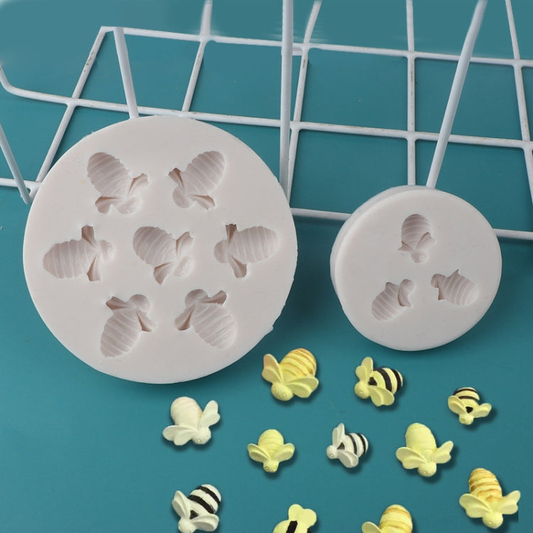 Stampo in silicone per torta al cioccolato fondente con piccola ape, Mk-3171 Pink, Mk-3171 Light Gray, Mk-3172 Pink, Mk-3172 Light Gray