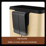 Scatola portaoggetti per appendere la porta dello schienale dell'auto, pattumiera multifunzionale per auto, Beige, Gray, Black