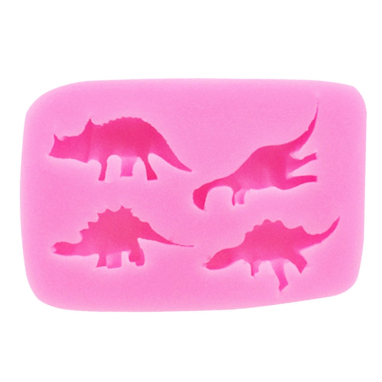 Stampo in silicone per dinosauro, stampo per decorazione torta al cioccolato fondente