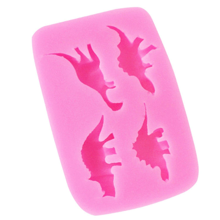 Stampo in silicone per dinosauro, stampo per decorazione torta al cioccolato fondente