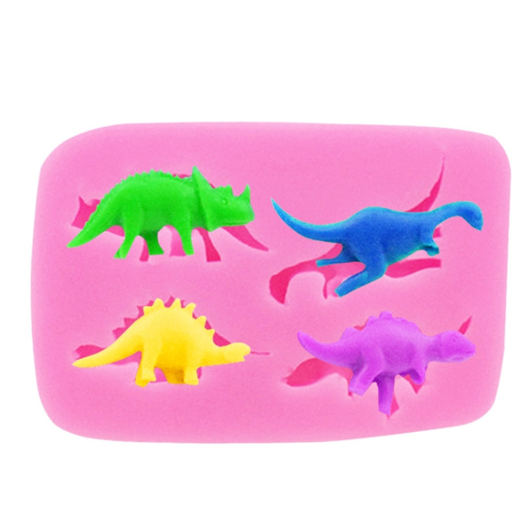 Stampo in silicone per dinosauro, stampo per decorazione torta al cioccolato fondente