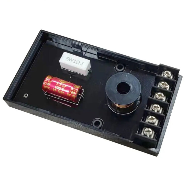 KUERL Filtro crossover per altoparlante per auto stereo con divisore di frequenza audio per auto a 2 vie, KUERL 655D
