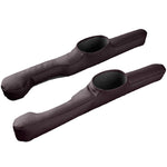 1 paio di riempitivi per cuciture anti-perdite per seggiolino auto, Storage Black, Storage Dark Coffee