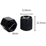 4 pz/set Scheletro In Metallo Valvola Della Gomma Caps Automobile Modifica Copertura Universale del Nucleo Della Valvola