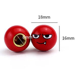 4 pz/set Cappucci per valvole per pneumatici Devil Ball Coperchi per valvole di modifica universale automobilistica