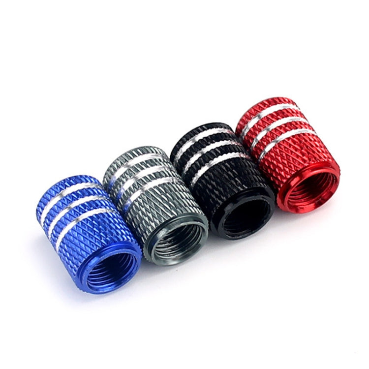 Tappo della valvola del pneumatico dell'auto con pugno motivazionale gesto di potenza laser, Blue, Red, Black, Gray