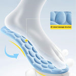 Soletta per massaggio 4D 1 paio di ciottoli imitazione Soletta sportiva per palmo completo, 35, 36, 37, 38, 39, 40, 41, 42, 43, 44, 45
