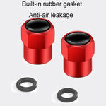 4 pz/set Cappucci per valvole esagonali in metallo per pneumatici Coperchi per valvole modificati universali per automobili, Hexagonal