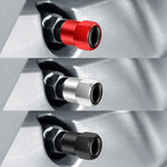 4 pz/set Cappucci per valvole esagonali in metallo per pneumatici Coperchi per valvole modificati universali per automobili, Hexagonal