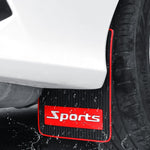 2 pezzi paraspruzzi per pneumatici per auto modifica paraspruzzi in plastica antispruzzo, Sports, Cat Eye, Large Sports, Large Blank