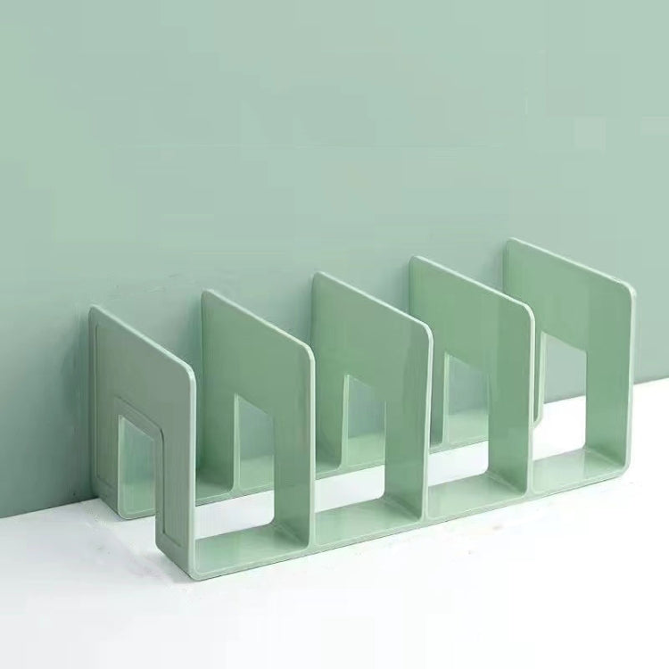 Scaffale per libri da scrivania in acrilico, scaffale per libri, cancelleria per ufficio, Regular Transparent, Thicken Transparent With Groove, Thicken Transparent, Thicken Green, Thicken Purple