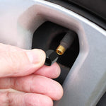 4 pz/set Coprivalvole per etichettatura pneumatici per auto Tappi per nuclei di valvole per motociclette, Labeling