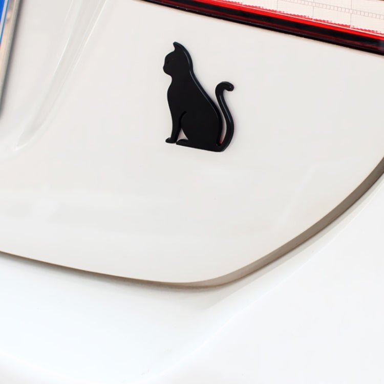 Adesivo 3D carino per il blocco dei graffi del corpo della decorazione dell'auto, Black Cat, Silver Cat, Black Puppy, Silver Puppy