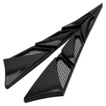 Parafango spoiler branchia squalo presa d'aria laterale modificato per auto 1 paio