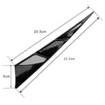 Parafango spoiler branchia squalo presa d'aria laterale modificato per auto 1 paio