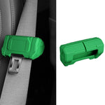 Custodia protettiva per fibbia della cintura di sicurezza per auto, protezione in silicone antigraffio per tappi per cintura di sicurezza, Large, Small