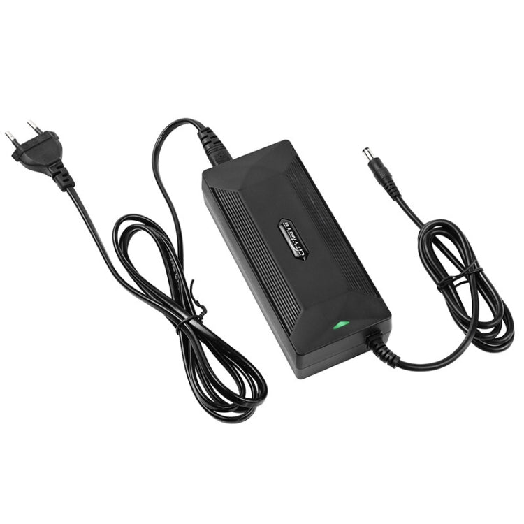 Caricabatterie al litio per scooter bici elettrica 42V 2A con 4 linee di adattatori, US Plug, EU Plug, UK Plug, AU Plug