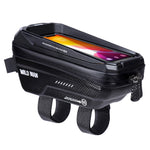 WILD MAN MS66 Borsa per cellulare con touch screen da ciclismo con guscio rigido in EVA da 1,2 litri, MS66