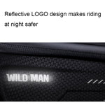 WILD MAN MS66 Borsa per cellulare con touch screen da ciclismo con guscio rigido in EVA da 1,2 litri, MS66