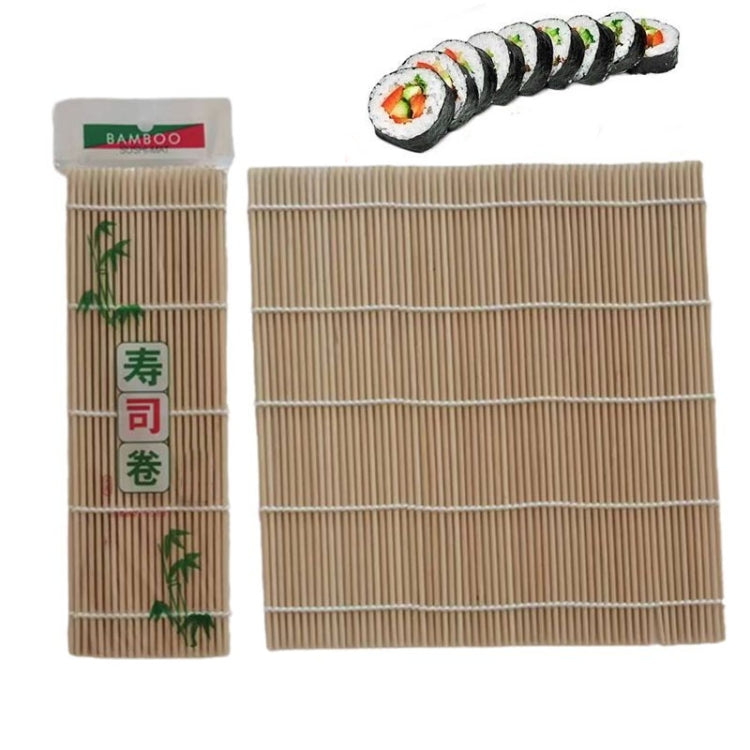 Tenda per sushi non adesiva in rotolo di sushi in bambù da 23 x 22 cm
