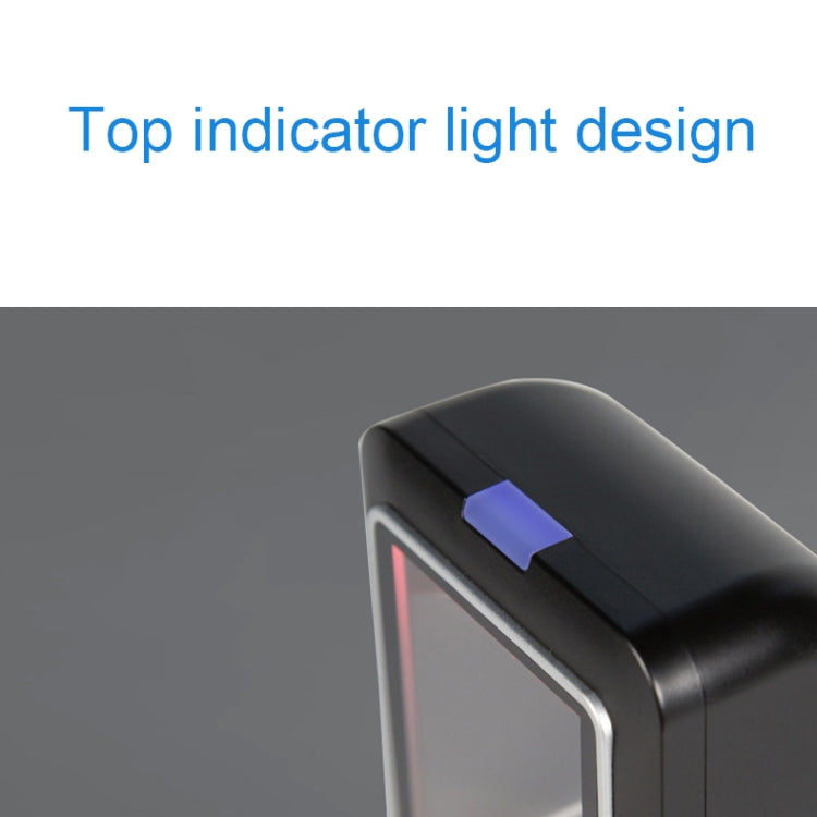 Piattaforma di scansione del cassiere del supermercato Codice QR Scanner di codici a barre portatile cablato