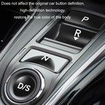 Per Acura CDX/19 RDX Pellicola protettiva per interni auto, 6pcs /Set Gear Button Sticker, 5pcs /Set Mouse Sticker
