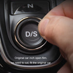 Per Acura CDX/19 RDX Pellicola protettiva per interni auto, 6pcs /Set Gear Button Sticker, 5pcs /Set Mouse Sticker