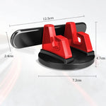 Cartello per parcheggio temporaneo porta cellulare per cruscotto dell'auto 2 in 1