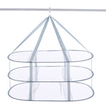 Stendino pieghevole per appendere i vestiti, rete per asciugare i vestiti, 51cm 1 Layer, 51cm 2 Layers, 61cm 1 Layer, 61cm 2 Layers, 61 x 76cm 1 Layer, 61 x 76cm 2 Layers, 61 x 76cm 3 Layers